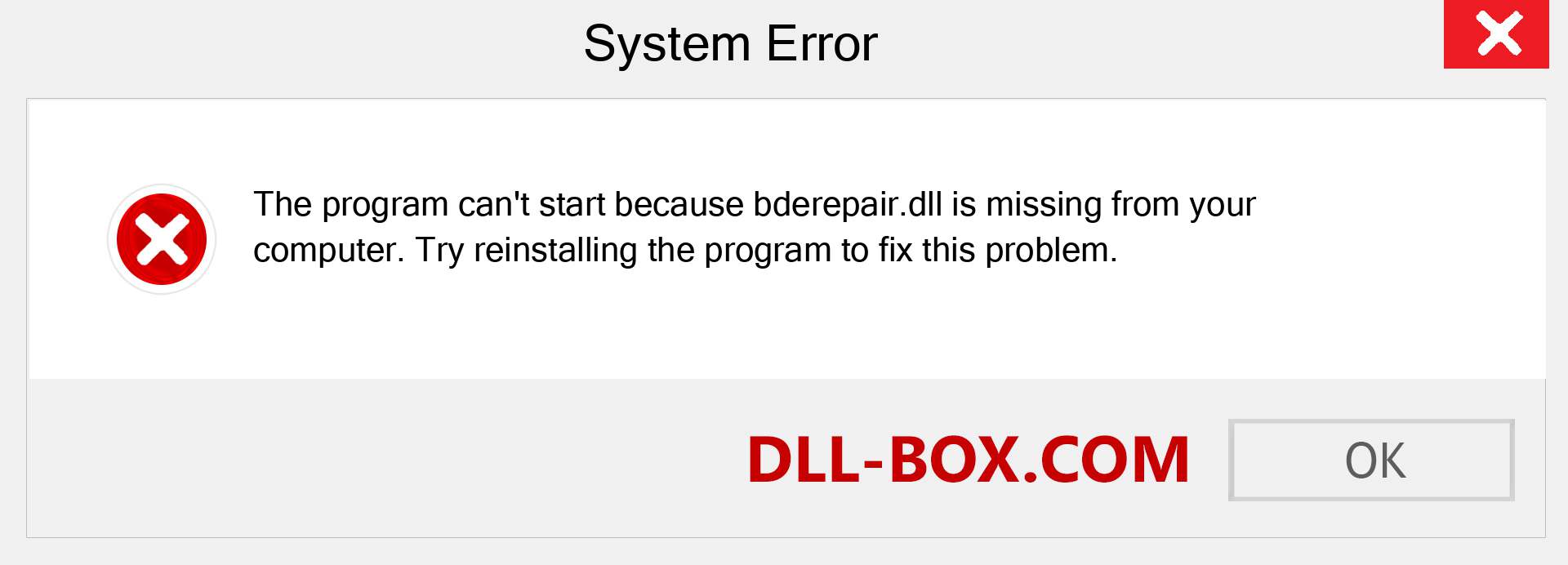  bderepair.dll file is missing?. Download for Windows 7, 8, 10 - Fix  bderepair dll Missing Error on Windows, photos, images